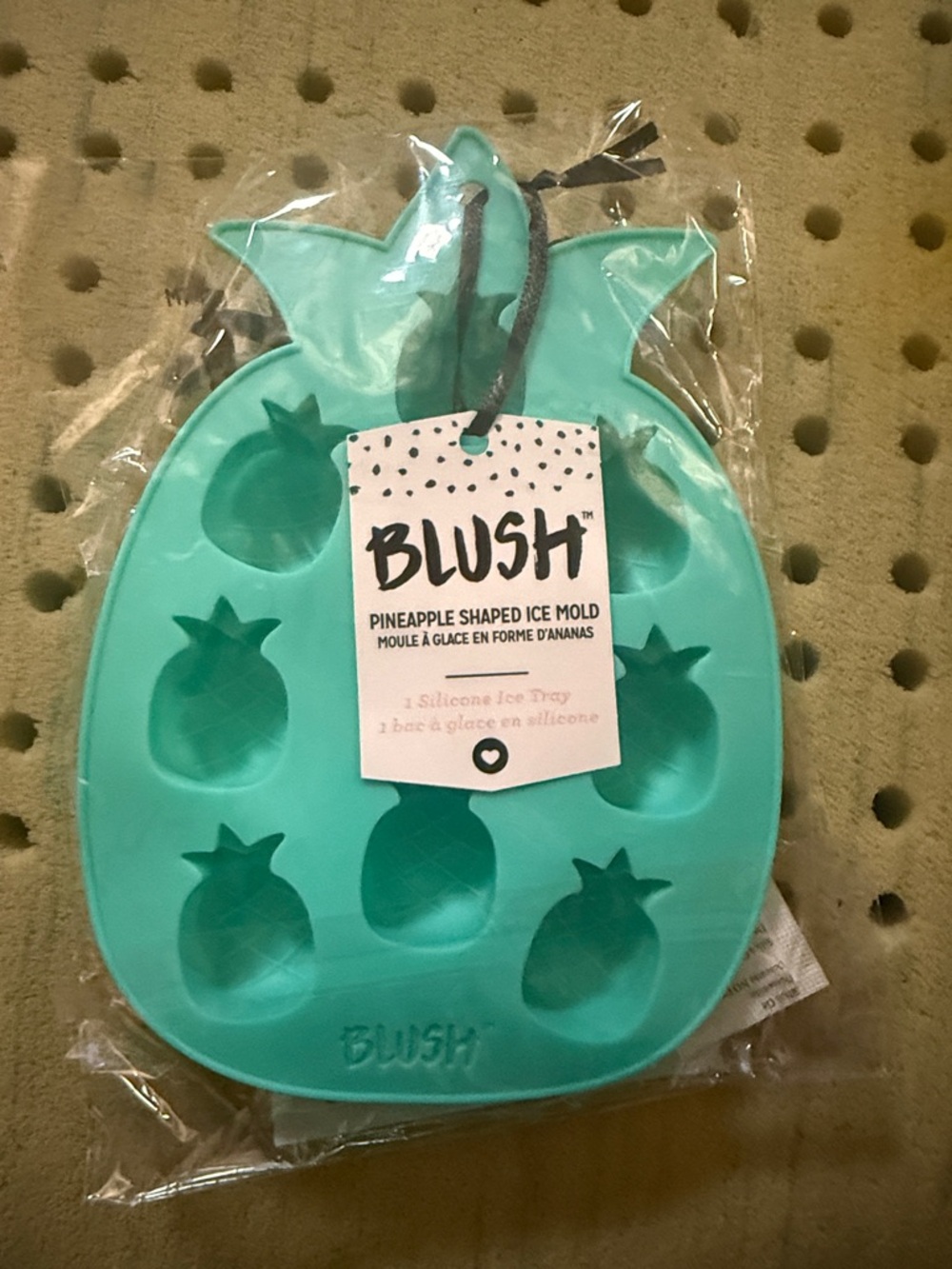 Blush Aqua Pineapple Silicone Ice Tray